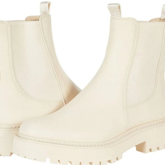 **FINAL OFFERING** NWT SAM EDELMAN LAGUNA BOOTS IN IVORY THE PERFECT BOOTS - Picture 6 of 6